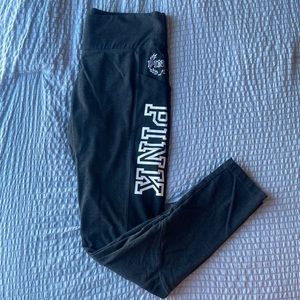 VS PINK yoga leggings with pockets